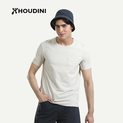 HOUDINI胡丁尼 Cover Tee 守护II代 男户外26夏季防晒圆领清爽短袖T恤840098 商品图6