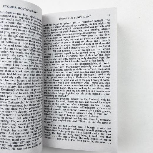 罪与罚 英文原版小说 Crime and Punishment 陀思妥耶夫斯基 Fyodor Dostoyevsky 经典名著 英文版红色小说英语书 商品图4