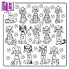 预售 【中商原版】皮特猫  酷炫舒适涂色  Pete the Cat  Cool and Cozy Coloring  英文原版  James Dean 商品缩略图4