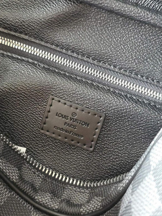 春夏特惠💰560 原单LV N40127黑格/44494 头层皮 本款 Dopp Kit 盥洗袋 商品图8