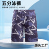 新款泳裤男款专业防尴尬大码宽松游泳裤男温泉速干男士泳裤 商品缩略图0