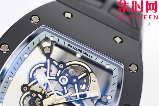 ZF理查德米勒RM055 RM55 V3版 一体机 黑陶瓷 男士腕表 运动腕表的硬核美学！ 商品图3