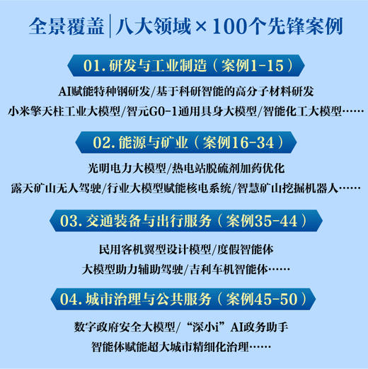 AI*：中国人工智能产业实践先锋图景 汇编百项标杆案例 AI落地产业经管智能经济参考书籍 商品图2