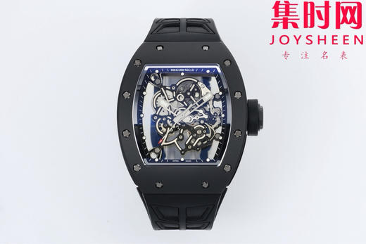 ZF理查德米勒RM055 RM55 V3版 一体机 黑陶瓷 男士腕表 运动腕表的硬核美学！ 商品图0