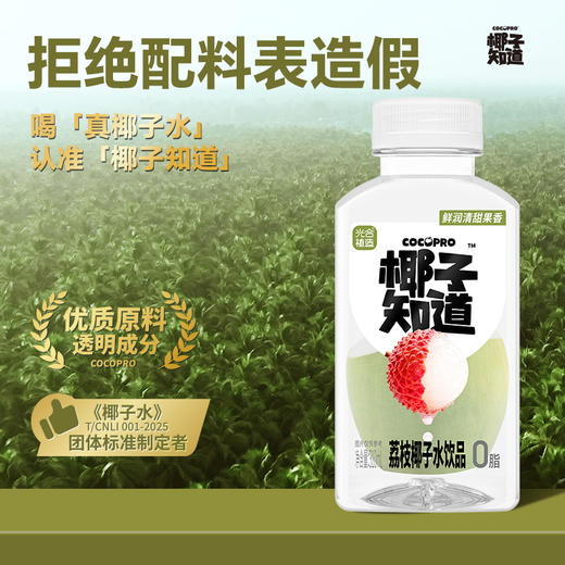 【清凉一夏】椰子知道 （青瓜/荔枝）椰子水饮品 310ml*6/310ml*20★棒棒糖优选 商品图7