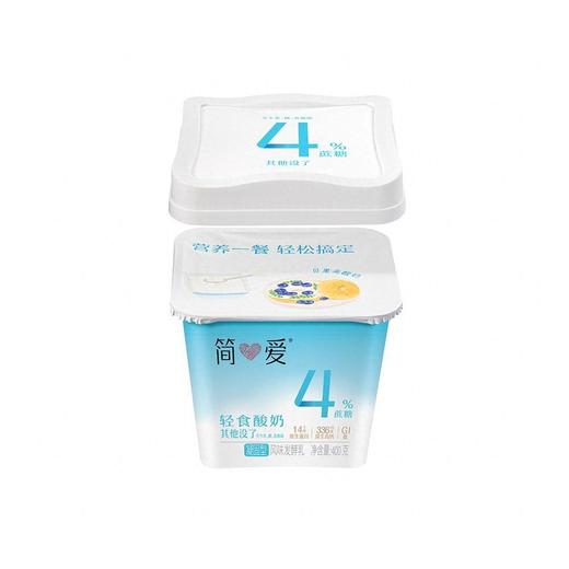 简爱400g轻食4%蔗糖酸奶 商品图4