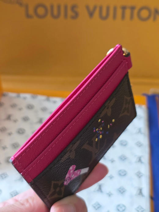 春夏特惠💰360 原单LV 圣诞系列 卡包 M15332卡夹 商品图7