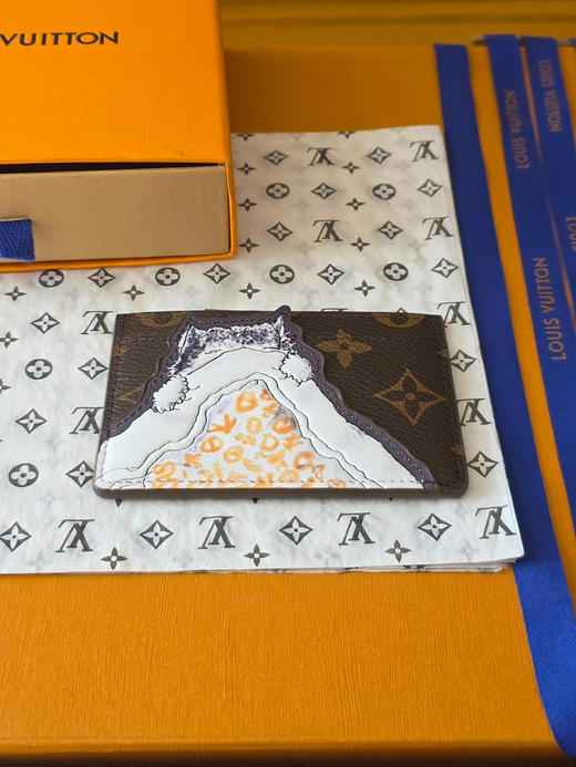 春夏特惠💰340 原单LV 卡套 M15155卡包 猫咪名片夹 商品图2