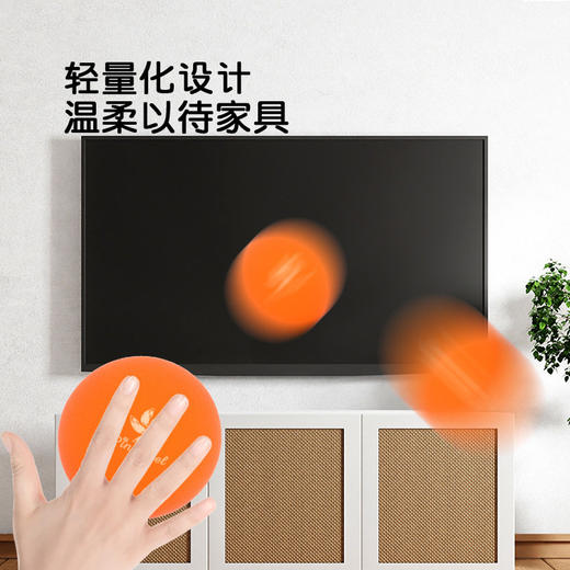 【弹跳无声静音球】Pinwheel无限静音拍拍球 儿童室内训练皮球玩具  无声海绵篮球 商品图1