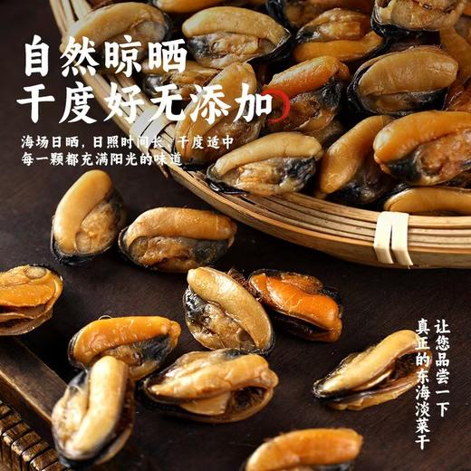 舟山大号淡菜干 | 当季新晒 甄选饱满大颗货 传统日晒风干工艺 肉身紧实肥厚 鲜香浓郁回甘 商品图2