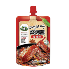J草原阿妈110g香辣烧烤酱,