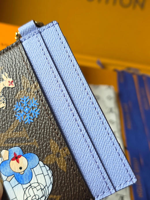 春夏特惠💰360 原单LV M15324 卡包 圣诞款 商品图3
