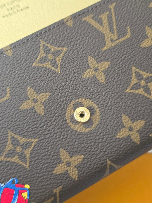 春夏特惠💰420 原单LV M15336圣诞款 Sarah Wallet是LV经典长款钱包 商品图7