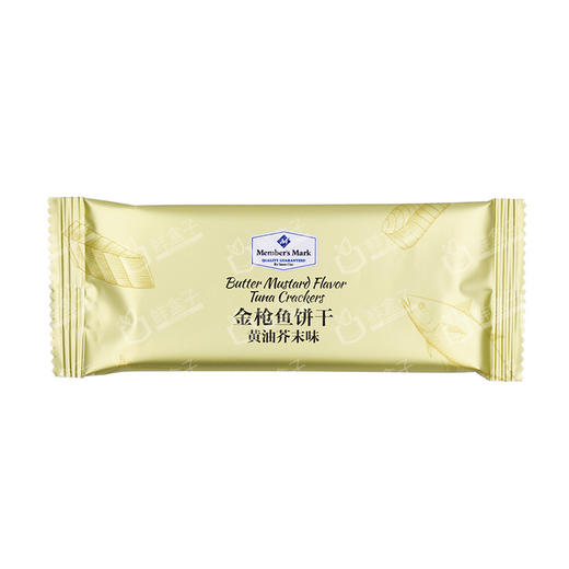 聚便利 x 山姆 金枪鱼饼干 黄油芥末味 尝鲜分装≈21g/包 商品图0