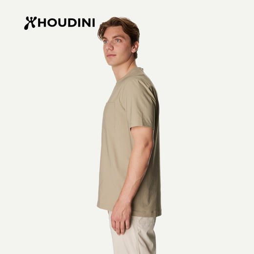 HOUDINI胡丁尼 Cover Tee 守护II代 男户外26夏季防晒圆领清爽短袖T恤840098 商品图3