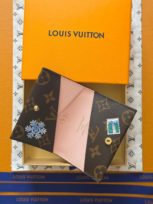 春夏特惠💰350 原单LV 圣诞款 卡包 M15343 卡夹【Slim Card Holder卡夹钱夹】 商品图7