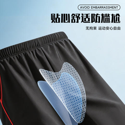 男士大码速干泳裤时尚成人平角高腰短裤温泉沙滩游泳裤男游泳装备 商品图2