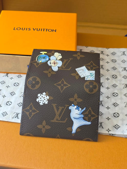 春夏特惠💰350 原单LV 圣诞款 卡包 M15343 卡夹【Slim Card Holder卡夹钱夹】 商品图8