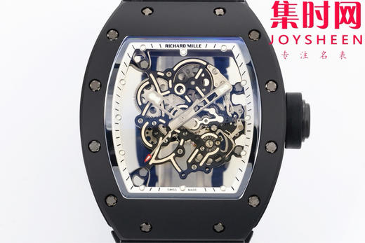 ZF理查德米勒RM055 RM55 V3版 一体机 黑陶瓷 男士腕表 运动腕表的硬核美学！ 商品图1