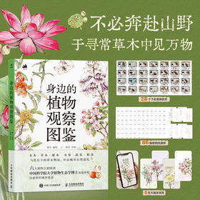 身边的植物观察图鉴 不*奔赴山野，于寻常草木中见万物