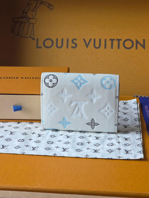春夏特惠💰400 原单LV 钱包 芯片版 M29130 白色 商品图1