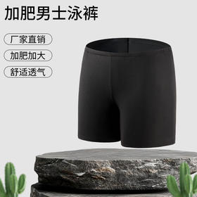专业速干大码男士泳裤平角紧身弹力成人游泳裤男沙滩温泉短裤