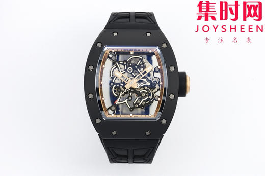 ZF理查德米勒RM055 RM55 V3版 一体机 黑陶瓷 男士腕表 运动腕表的硬核美学！ 商品图0