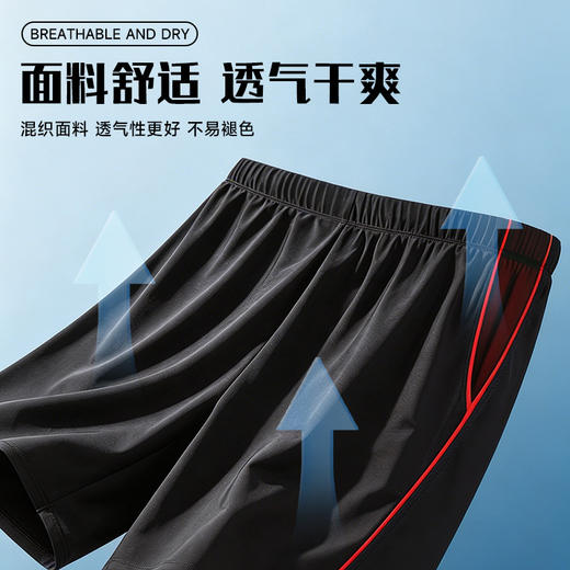 男士大码速干泳裤时尚成人平角高腰短裤温泉沙滩游泳裤男游泳装备 商品图1
