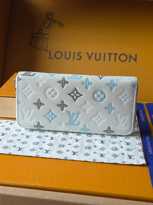 春夏特惠💰420 原单LV 长款钱夹 芯片版 M29133 白色 商品图1