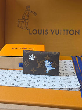 春夏特惠💰350 原单LV 圣诞款 卡包 M15343 卡夹【Slim Card Holder卡夹钱夹】
