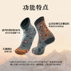 CRISPI &UphillSports联名 户外徒步登山羊毛袜儿童袜子卡通色彩袜 E6778 商品缩略图3