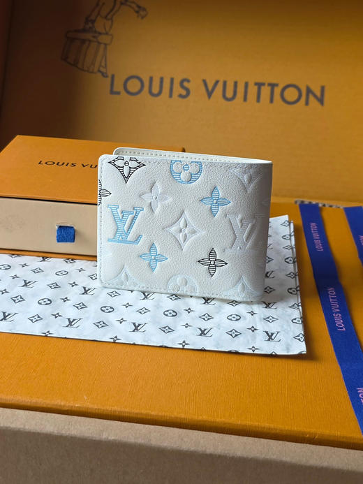 春夏特惠💰350 原单LV 钱包 芯片版M29136 白色 商品图1