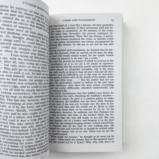 罪与罚 英文原版小说 Crime and Punishment 陀思妥耶夫斯基 Fyodor Dostoyevsky 经典名著 英文版红色小说英语书 商品图2