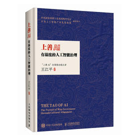 上善AI 有温度的人工智能治理 精装版 AI治理人工智能治理 AI伦理
