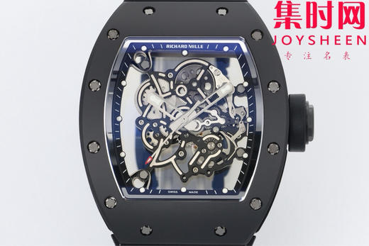 ZF理查德米勒RM055 RM55 V3版 一体机 黑陶瓷 男士腕表 运动腕表的硬核美学！ 商品图1
