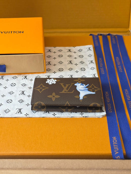 春夏特惠💰350 原单LV 圣诞款 卡包 M15343 卡夹【Slim Card Holder卡夹钱夹】 商品图4