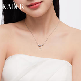 卡蒂罗KADER 璀璨星语项链 合金材质 星辰满钻闪耀浪漫轻奢设计可调节锁骨链 梦幻银河璀璨星星配饰
