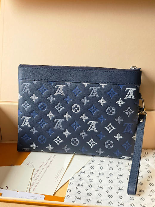 春夏特惠💰600 原单LV 手包 芯片版M28913.蓝色 商品图1