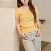 菜菜家真丝羊毛U领T恤|“会呼吸”的针织短袖，轻盈软糯，显瘦不挑人 商品缩略图5