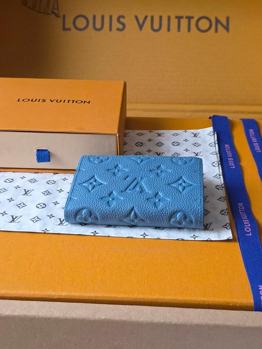 春夏特惠💰400 原单LV 实拍 零钱卡包 芯片版M83365蓝 商品图2