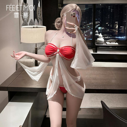 【情趣内衣】霏慕&谜姬 薄纱拢月大漠舞姬古风套装F003 商品图1