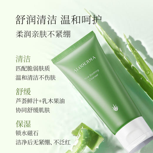 【￥39秒】瑷露德玛芦荟舒润洁面乳100g 商品图2