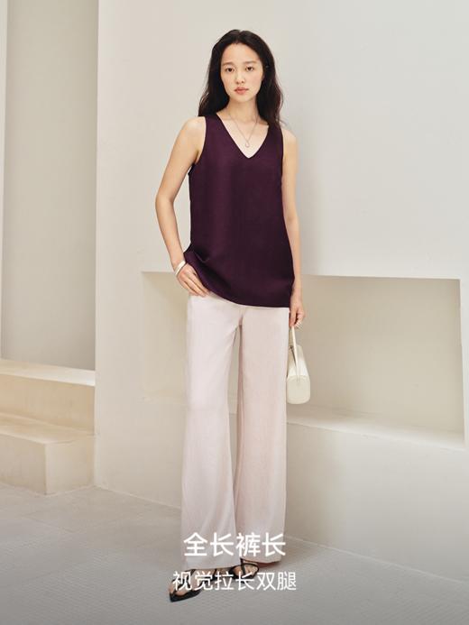 “遛弯裤”弯刀阔腿休闲裤FCG2JEN067 商品图4