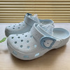 26年原单平底女士彩扣款三色洞洞鞋 商品缩略图9