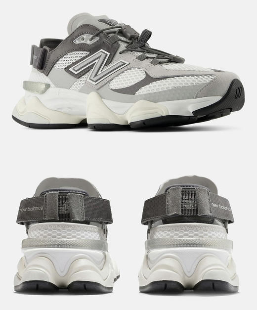 夏日限定NB 9060情侣复古运动鞋凉拖鞋060505 商品图13