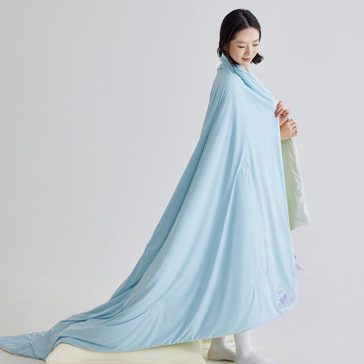 【A类可机洗！ 接触凉感 双面控温 抗菌】顶柔 棉花糖雪糍双面控温被夏凉被3.0-BX2280 商品图9