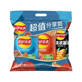 J乐事210g组合包（红烩味+烧烤味+大波浪鱿鱼味）