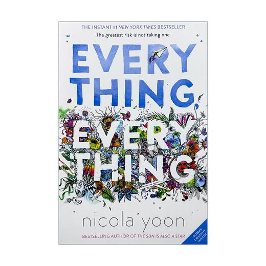 正版 一切的一切 英文原版青春小说 Everything Everything 同名电影原著小说 进口书籍 英文版书 商品图0