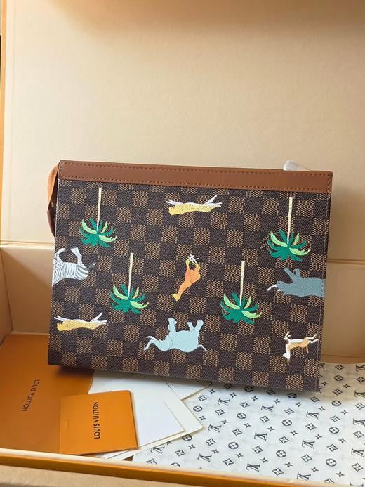 春夏特惠💰540 原单LV N40897 手包 咖啡格 商品图1