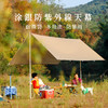 三峰出210T涂银天幕带杆 商品缩略图1